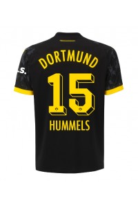 Fotbalové Dres Borussia Dortmund Mats Hummels #15 Venkovní Oblečení 2023-24 Krátký Rukáv